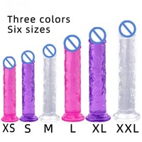 Dildo de Gelatina Suave y Realista, Dildo Pequeño para Punto G, Juguetes Sexuales para Principiantes, Placer Sexual Anal para Mujeres