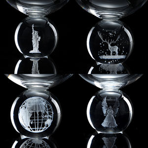 Verres à vin avec certificat CE Verre à vin Vente en gros Usine Cristal Sculpture intérieure de luxe Verre à vin - Product Image 4