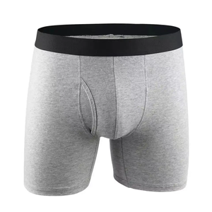 Comodo Logo OEM ODM biancheria intima da uomo Boxer Shorts <span class=keywords><strong>slip</strong></span> da uomo classico cotone solido <span class=keywords><strong>slip</strong></span> Boxer <span class=keywords><strong>aperti</strong></span> - Product Image 3