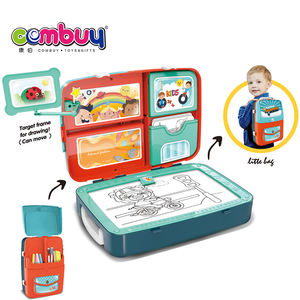 शैक्षिक सीखने पेंटिंग 3 में 1 बैग व्यामार्जनीय लेखन ड्राइंग बोर्ड बच्चों - Product Image 6