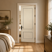 Porte intérieure moderne Jiuyixing en WPC, style minimaliste, couleur unie, texture bois, surface en relief 3D, design personnalisé, résidentiel