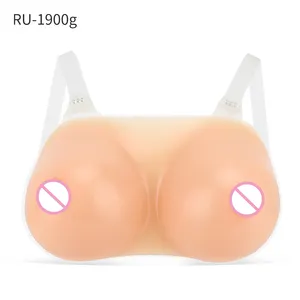 New Breast Form Silicone Prosthetic Breast Cross-dressing Breasts For Women 1900g-2100g/pair