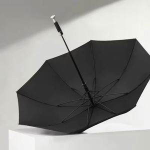 Luxury Straight Big Large Sport Custom logo Printing UV Golf <b>Umbrella</b> with Silver Handle - Product Image 5