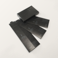 Boîte en carton pliable personnalisée pour l'emballage de produits cadeaux, impression couleur intégrale écologique, boîte en papier à plat, cosmétiques