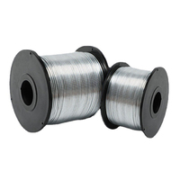 Fil de ligature flexible et facile à plier de haute qualité, fil de fer galvanisé en bobine pour machine à ligaturer les barres d'armature