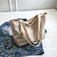 Sac fourre-tout en polyester personnalisé avec logo pour salon professionnel, sac promotionnel, sac de convention, cadeau d'entreprise, écologique, réutilisable, vente en gros
