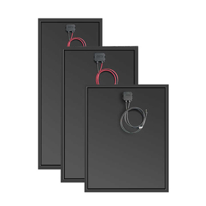 Panneaux solaires monocristallins entièrement noirs 150W 200W 300W, modules solaires entièrement noirs - Product Image 3