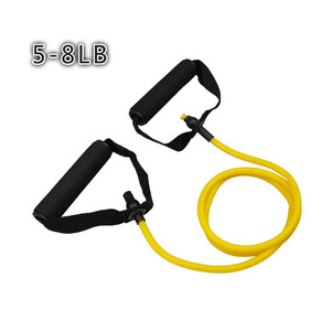 <span class=keywords><strong>Kit</strong></span> de bande d'entraînement réglable, imperméable, écologique et durable avec barre et poignées portables (matériaux en latex et TPR) - Product Image 5