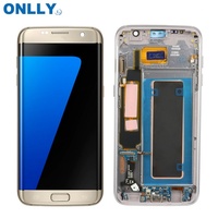 Écran pour Samsung Galaxy S7 Edge S8 S9 G973 S10 S10plus S20 S21 S22 Ultra Plus 5G S 20 Écran LCD AMOLED d'origine avec cadre