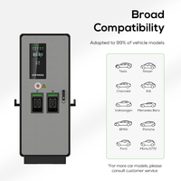 Estación de Carga de Piso para Vehículos Eléctricos Ovrod Nivel 3 DC Económica, Cargador Rápido para Vehículos Eléctricos Gbt de 80kw Dc