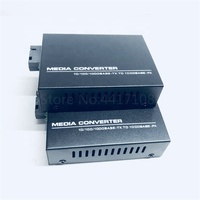 10/100/mbps Fiber ortam dönüştürücü tek modu tek Fiber SC Port 20KM yonga seti RTL8213B 1.25G Gigabit optik