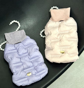 2026 Lüks Moda Özelleştirilmiş Renk ve Logolu Kendi Tasarımınızda Stokta Köpek Kışlık Kıyafetleri Evcil Hayvan Montu - Product Image 2