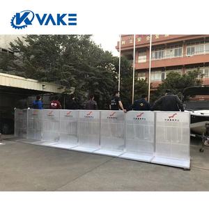 बड़े संगीत कार्यक्रम के इस्तेमाल किया एल्यूमीनियम भीड़ बाधा जंग प्रूफ घटना बैरियर भाड़ नियंत्रण बाधा - Product Image 4