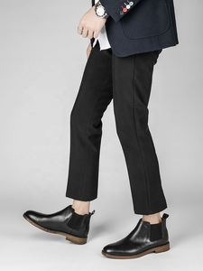 Men's Fashionable Formal Leather Boots Genuine Leather Boots - Product Image 4