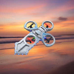 Planeador de Espada RC Multijugador de 2.4GHz con Anti-Interferencia, Modo Sin Cabeza y Parada de Emergencia, Ajuste de 3 Velocidades, Avión de Espuma EPP y ABS - Product Image 1