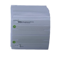 Boîte d'emballage pour téléphone, boîte d'accessoires, étiquette anti-contrefaçon, impression d'étiquettes, autocollants d'étanchéité, étiquettes d'étanchéité pour iPhone 17 Pro 16 15 14 13