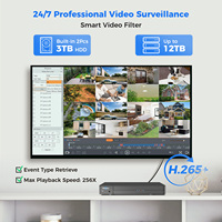 Hiseeu 4K 8MP 16CH Kennzeichen kamera Parkplatz Innen kuppel CCTV Camara de Seguridad Überwachungs kamerasystem IP-Kamera