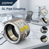 Collier de serrage pour raccord de tuyauterie en acier inoxydable série J-GL Jointand, connexion verrouillable, traitement de surface passif, garantie 5 ans