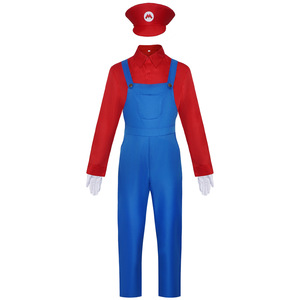 Disfraz de Cosplay de Luigi Estilo <span class=keywords><strong>Mario</strong></span> de Cartoon <span class=keywords><strong>Galaxy</strong></span> Brother, Traje para Actuaciones en Escenario, Disfraz para Fiesta de Halloween - Product Image 2