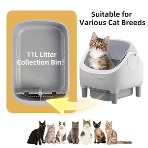 Envío Gratuito Dentro de la UE, Caja de Arena Autolimpiable para Gatos, Inodoro Automático para Gatos, Control por Aplicación WIFI, Limpieza Automática Inteligente - Product Image 4