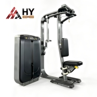 Machine multifonctionnelle professionnelle en acier réglable pour la sélection du poids, pour l'entraînement des Deltédaux Postérieurs et des Pectoraux, pour la salle de sport
