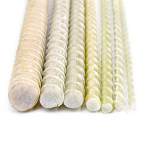 Barre d'armature composite GFRP légère et antirouille pour réservoir de traitement de l'eau et panneau de béton préfabriqué – Commande en gros