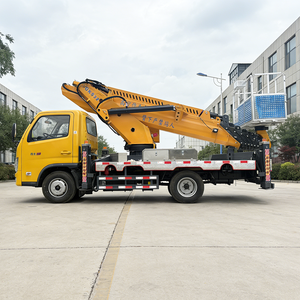 Plataforma Elevadora Móvil Montada en Camión con Cesta Telescópica AWP, Chasis Foton, 32 Metros, Plataforma de Trabajo Elevadora con Operador a Bordo - Product Image 1