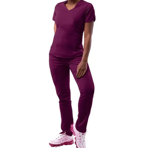 2023 Diseño de alta calidad Slim Fit Limpieza/Hospital Uniformes de enfermería Uniformes para cuidadores - Product Image 1