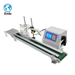 Máy chiết rót tự động 4 đầu dạng băng tải từ tính cho tinh dầu nhỏ, dung dịch hóa chất, nước hoa dạng lỏng - Product Image 2