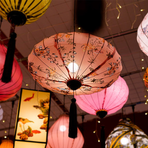 C-122 chinois tissu <span class=keywords><strong>lanterne</strong></span> balcon étanche Antique <span class=keywords><strong>lanterne</strong></span> classique hôtel Restaurant lustre <span class=keywords><strong>lanterne</strong></span> décorative - Product Image 4
