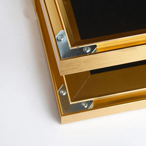 Nhà Máy Bán Sỉ Thời Trang Hiện Đại Khuôn Khung Nhôm Hình Màu Vàng Trắng Tùy Chỉnh - Product Image 6