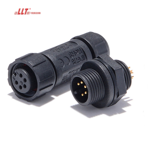 Lilutong M12 Thông tư IP67 PCB 5 pin không thấm nước Dây điện thiết bị đầu cuối 2 3 4 5 6 8 2 + 2 2 + 3 2 + 4pin kết nối - Product Image 1