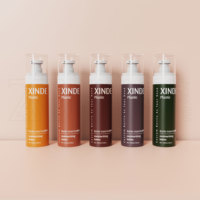 XINDE OEM ODM Logo personnalisé couleur d'impression 50ml 80ml 100ml 110ml PET vide soins de la peau visage Toner corps cosmétique Lotion bouteille