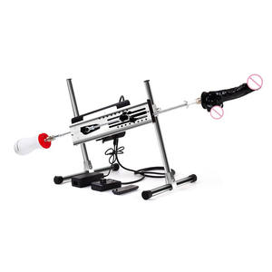 Kotak mainan seks mesin getaran otomatis pabrik grosir dengan 2 mainan seks dildo lembut untuk wanita Mesin Thrusting dengan harga bagus - Product Image 2