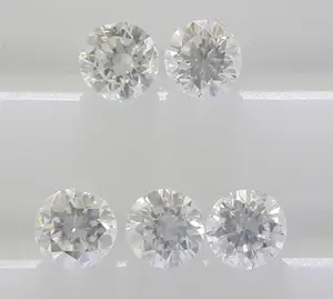 VS Clarity G Color 1.4mm Natural Loose Brilliant Cut Diamond Lot Round Clean White