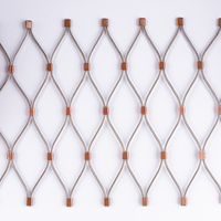 Enclos pour oiseaux sur mesure, en acier inoxydable 316, maille de fil métallique tissée, fournisseur direct d'usine