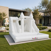 Château gonflable en PVC YIBEI 4,5*5,5m pour enfants, capacité 500kg, 5-10 passagers, certifié CE, installation facile pour la location