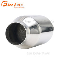 Auto Engine Systems Parts Stainless Steel Shell Euro 3 Standard Gas Clean High Flow Exhaust Universal Catalytic Converter