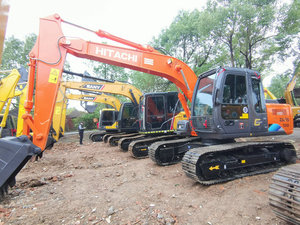 Excavadoras de orugas hidráulicas usadas Hitachi ZX120 originales, excavadoras de cubo de segunda mano de 12 toneladas y - Product Image 3