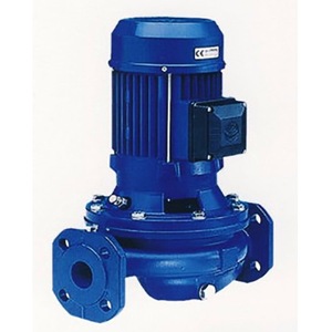 Pompe de circulation verticale en ligne Lowara Fce Lnee50 160 40, centrifuge en fonte, débit 30m³/h, hauteur de refoulement 25mm - Product Image 1