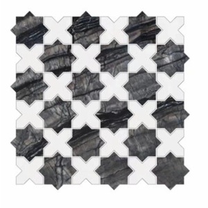<span class=keywords><strong>Carrera</strong></span> Thassos-mosaico de mármol blanco pulido, diseño de mosaico de margaritas y flores - Product Image 2