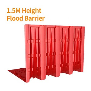 Home Hurricane Wasser Hochwassers chutz barriere Tragbare Wand Garagentor Hochwassers chutz barriere ABS Kunststoff Aluminium Hochwassers perre - Product Image 6