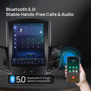 <span class=keywords><strong>Autoradio</strong></span> vertical Android 14 de 10,4 pouces pour <span class=keywords><strong>Ford</strong></span> Carnival <span class=keywords><strong>Fiesta</strong></span> 2009-2015, multimédia CarPlay Android Auto GPS - Product Image 4