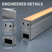 Lampu Lantai LED Linear Tersembunyi dengan Pilihan Daya Multi untuk Proyek Lanskap Bangunan Luar Ruangan