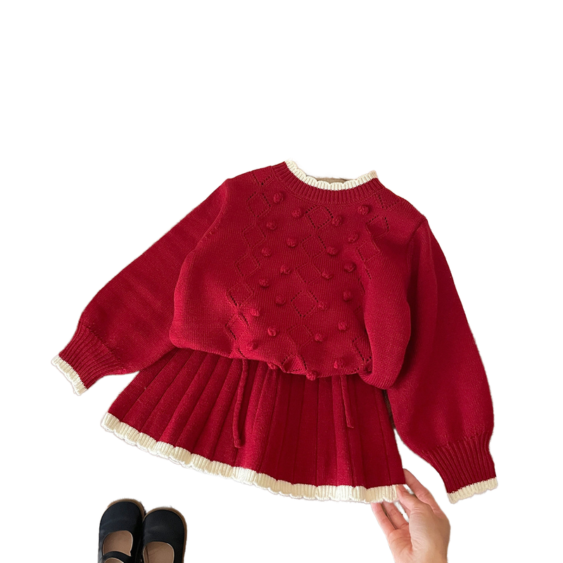 2024 New Girls Embroidered Sweater Fall