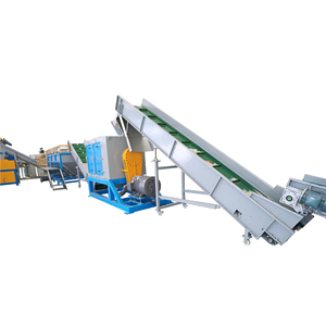 Linea di Lavaggio per Riciclaggio Plastica con Lavatrice a Frizione per Film e Sacchetti in PP PE - Product Image 1