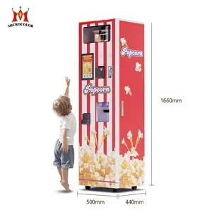 Smart Electric Automatic Popcorn Machine Credit Card With Visa