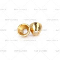 Perles en tungstène pour la pêche à la mouche, forme ronde, en forme de cône
