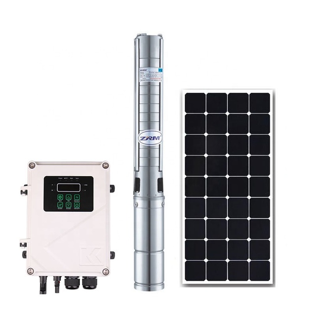 3DSS4.0/45-D48/500 3Inch 500W 48V Stainless Steel Deep Well DC Solar Submersible Water Pump for Irrigation