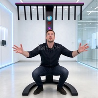 Machine de jeu d'arcade commerciale à monnayeur, jeu de réflexe rapide et de réaction avec bâton, défi interactif rapide pour carnaval